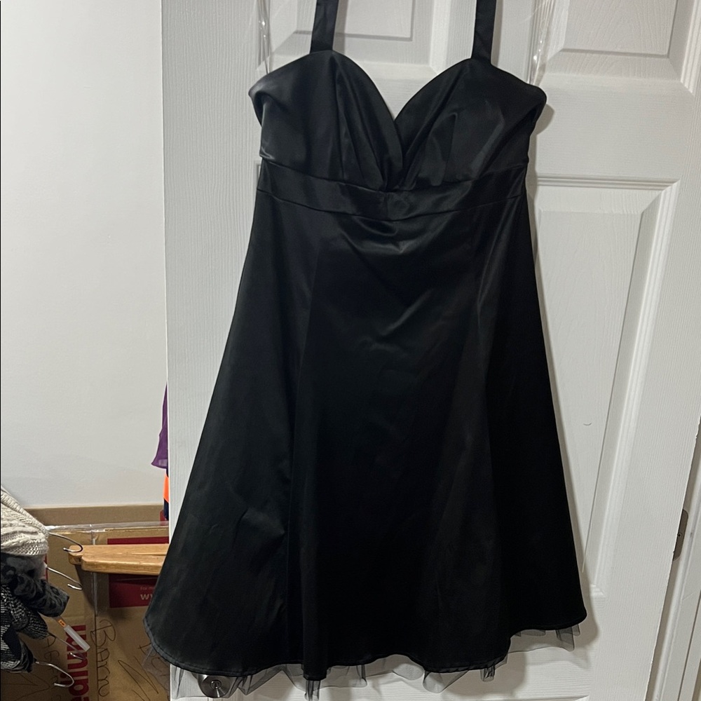 Forever 21 Black Halter Dress